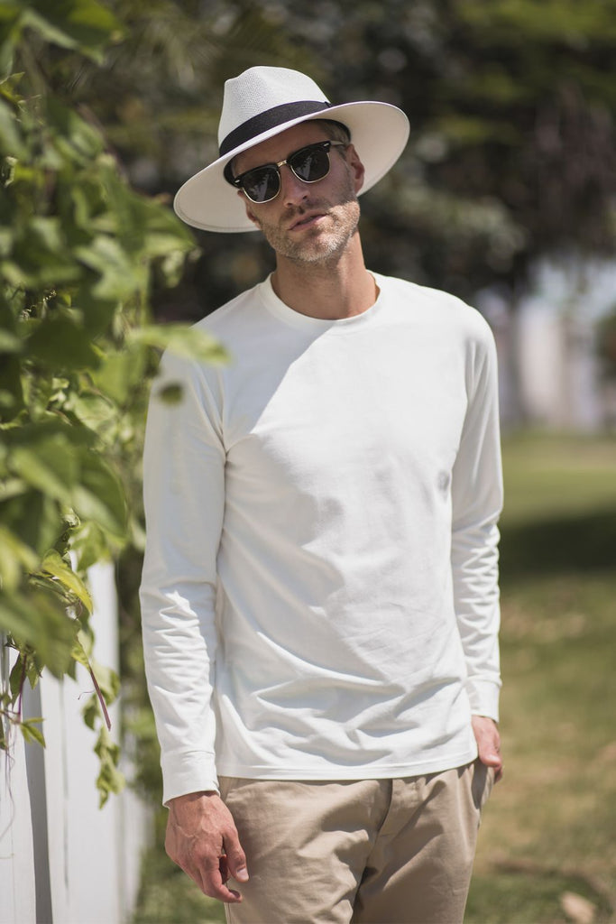 T-shirt anti-UV homme Blanc Nuvées - KER SUN