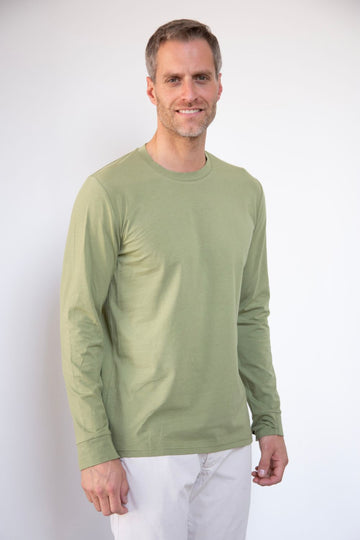 T-shirt anti-UV homme Vert Sauge Nuvees - KER SUN